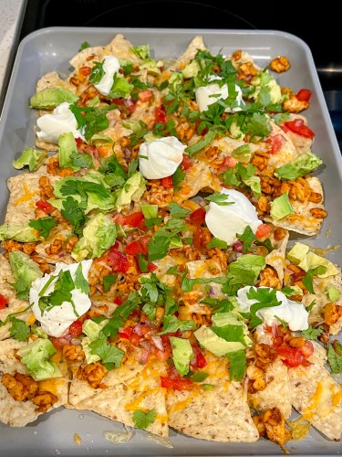 Zesty Tempeh Nachos - Once Upon A Frittata